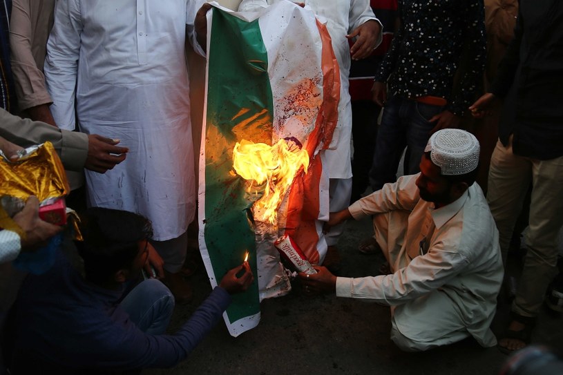 Biały Dom potępił zaostrzający się konflikt między Indiami i Pakistanem / 	SHAHZAIB AKBER    /PAP/EPA