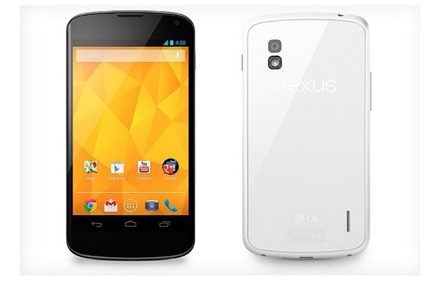 Biały LG Nexus 4 /materiały prasowe