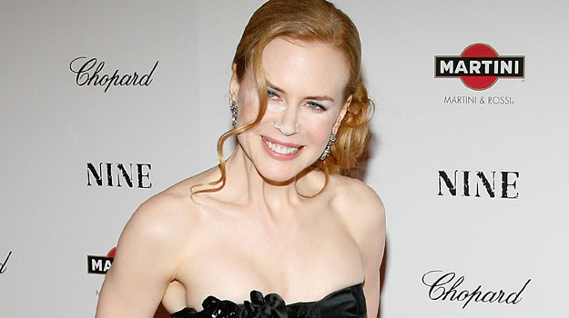 Biały puder na twarzy Nicole Kidman to jedno z makijażowych faux pas / fot. Joe Kohen /Getty Images/Flash Press Media