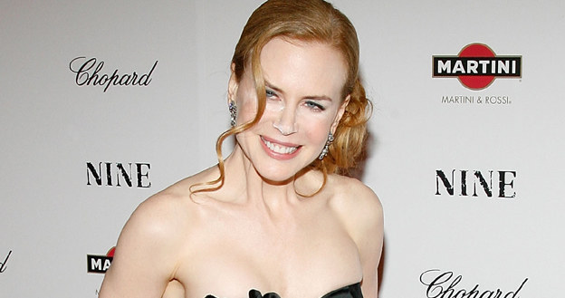 Biały puder na twarzy Nicole Kidman to jedno z makijażowych faux pas / fot. Joe Kohen /Getty Images/Flash Press Media