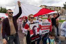 Białystok: Marsz solidarności z Białorusią