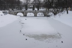 Białystok przykryty śniegiem
