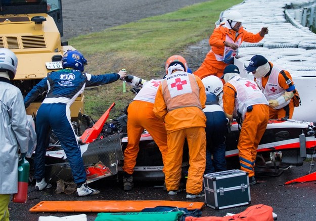 Bianchi uległ wypadkowi w niedzielę /HIROSHI YAMAMURA /PAP/EPA