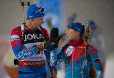 Biathlon. Triumf Rosjan w pokazowych zawodach w Ruhpolding