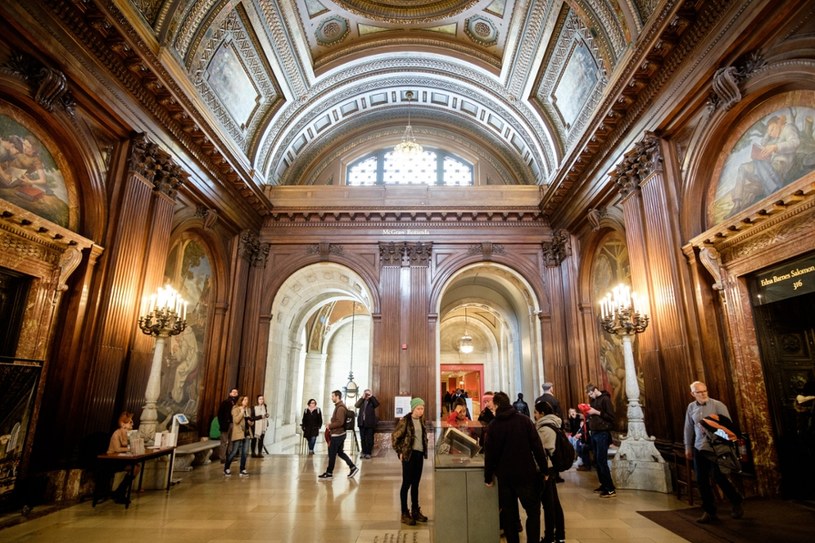 Biblioteka Nowojorska - The New York Public Library /Mateusz Grochocki/East News /East News