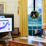 Biden ostrzega Amerykanów. Na USA nacierają potężne burze śnieżne