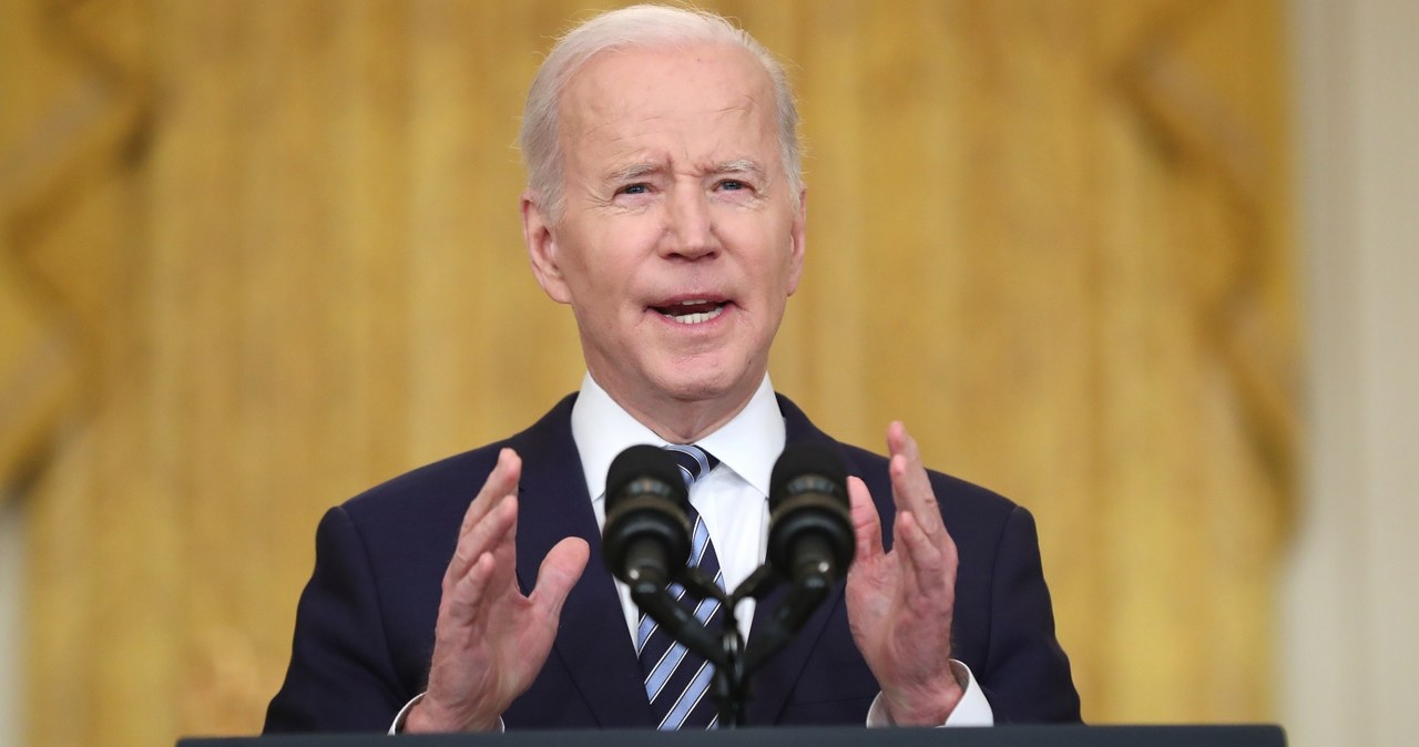 Biden: Putin i jego kraj poniosą konsekwencje. Wprowadzamy silne sankcje