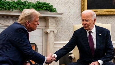 Biden spotkał się z Trumpem. Do jednego chciał go przekonać