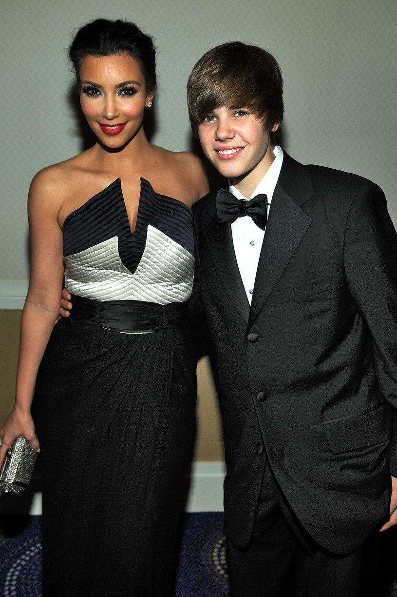 Bieber przyjaźni się z Kardashianami od dawna /Larry Busacca /Getty Images