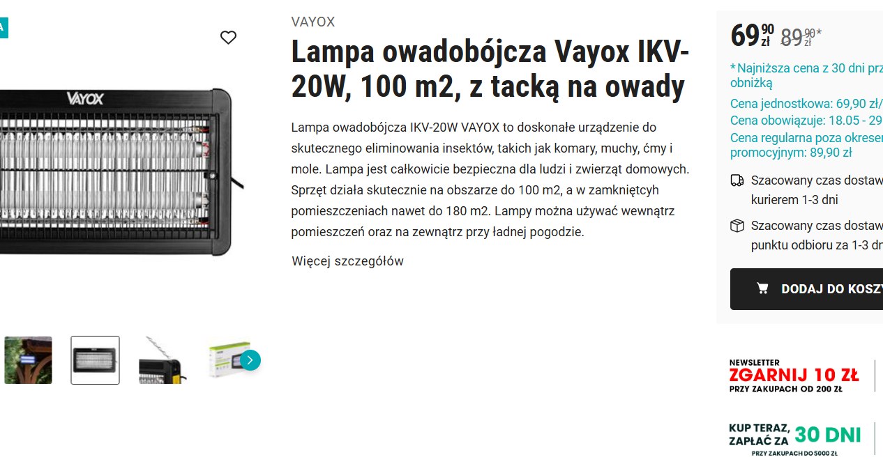 Biedronka Home ma skuteczne rozwiązania na komary, muchy i ćmy /Biedronka Home /INTERIA.PL