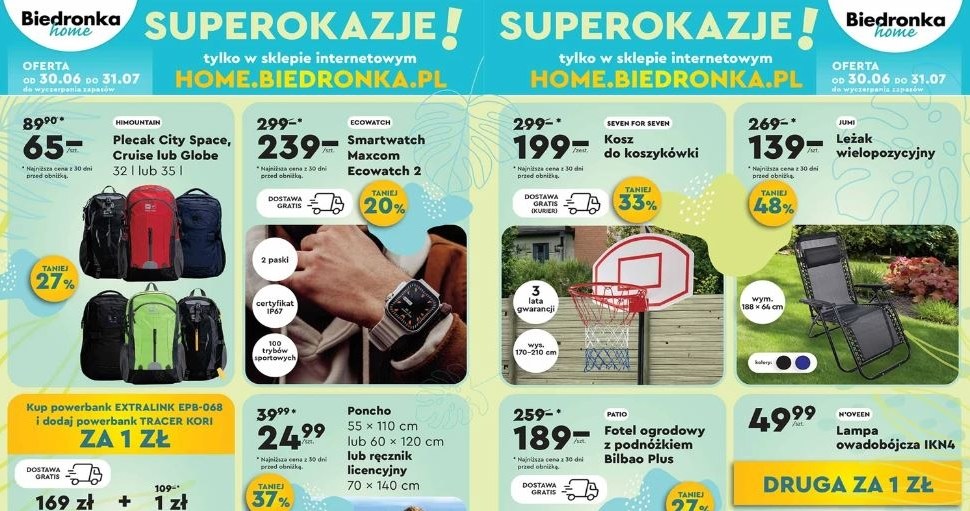 Biedronka Home oferuje wakacyjne promocje! /Biedronka /INTERIA.PL