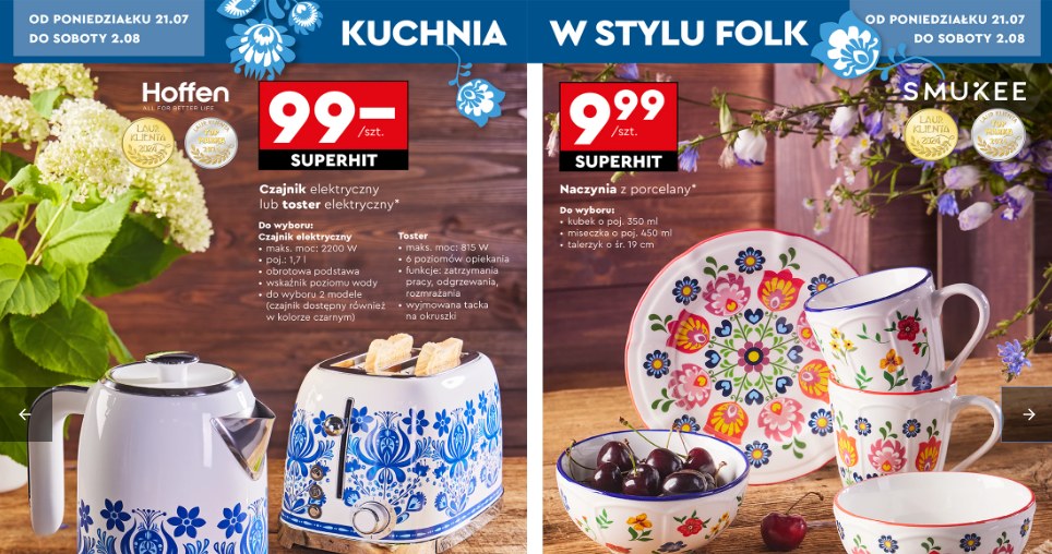 Biedronka i Emalia Olkusz łączą siły na 30-lecie sieci! Ta kolekcja zachwyca całą Polskę /Biedronka