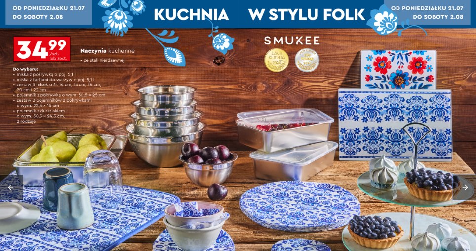Biedronka i Emalia Olkusz łączą siły na 30-lecie sieci! Ta kolekcja zachwyca całą Polskę /Biedronka
