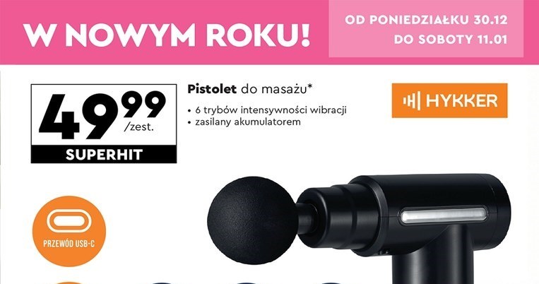 Biedronka ma najtaniej! Pistolet do masażu za mniej niż 50 zł! /Biedronka /INTERIA.PL