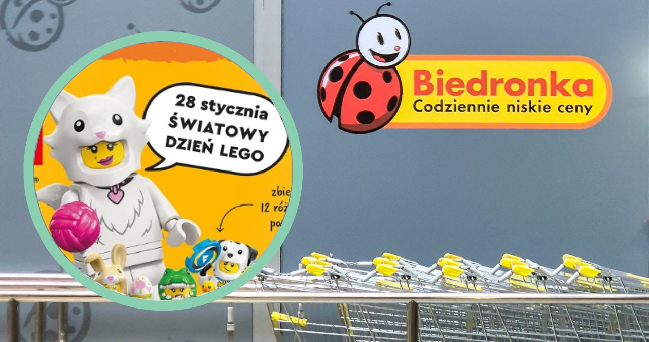 Biedronka odpala LEGO za 12,99 zł. Rodzice biorą po kilka /Canva Pro /INTERIA.PL