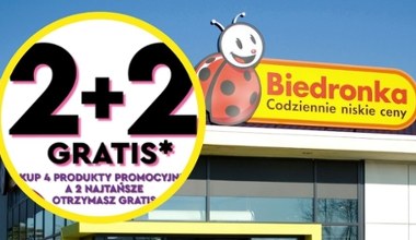 Biedronka odpaliła dziś mocną akcję. 2+2 gratis na tysiące produktów