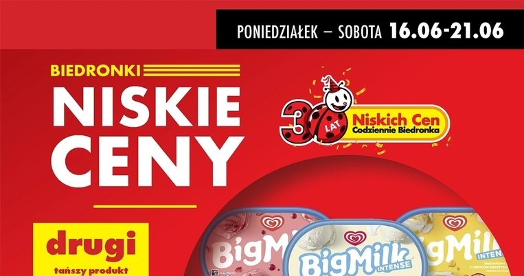 Biedronka odpaliła promocję na lody! Tak tanio nie było nawet rok temu /Biedronka /INTERIA.PL