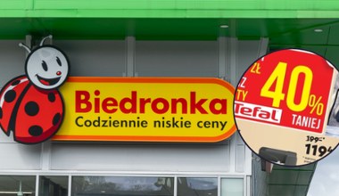 Biedronka odpaliła promocję na Tefal. Klienci już to sprawdzają