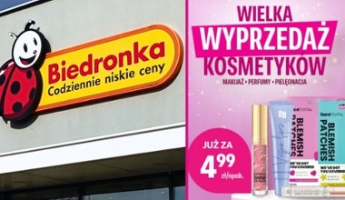 Biedronka odpaliła wyprzedaż kosmetyków! Te ceny przyciągają tłumy