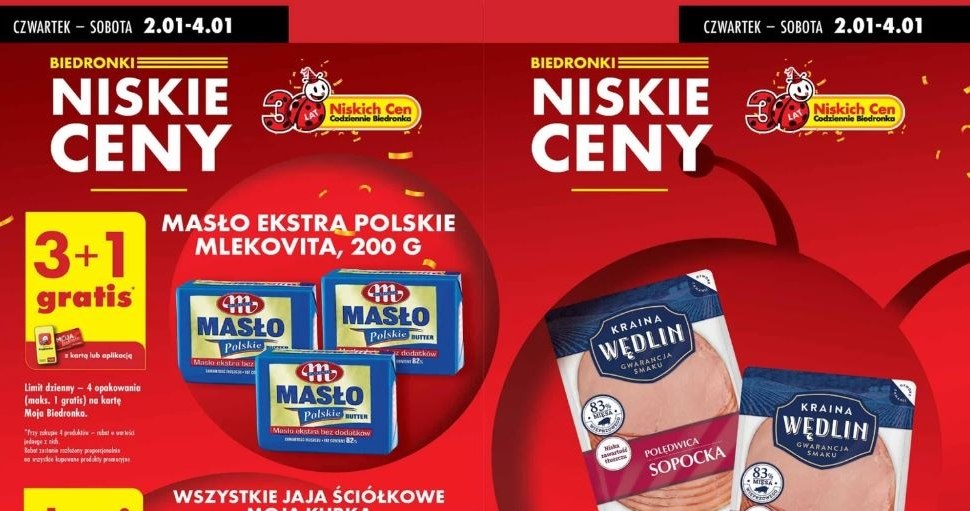 Biedronka oferuje artykuły spożywcze za darmo! /Biedronka /INTERIA.PL