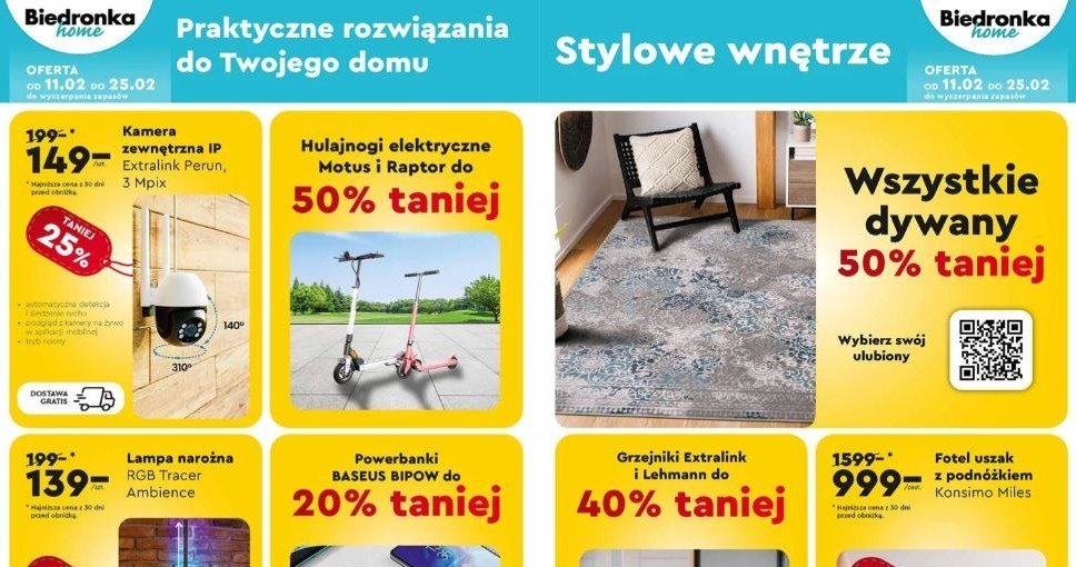 Biedronka oferuje dywany o 50% taniej! /Biedronka /INTERIA.PL