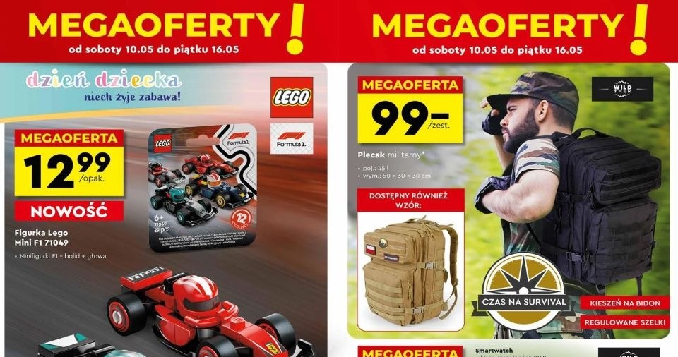 Biedronka oferuje figurki LEGO! /Biedronka /INTERIA.PL