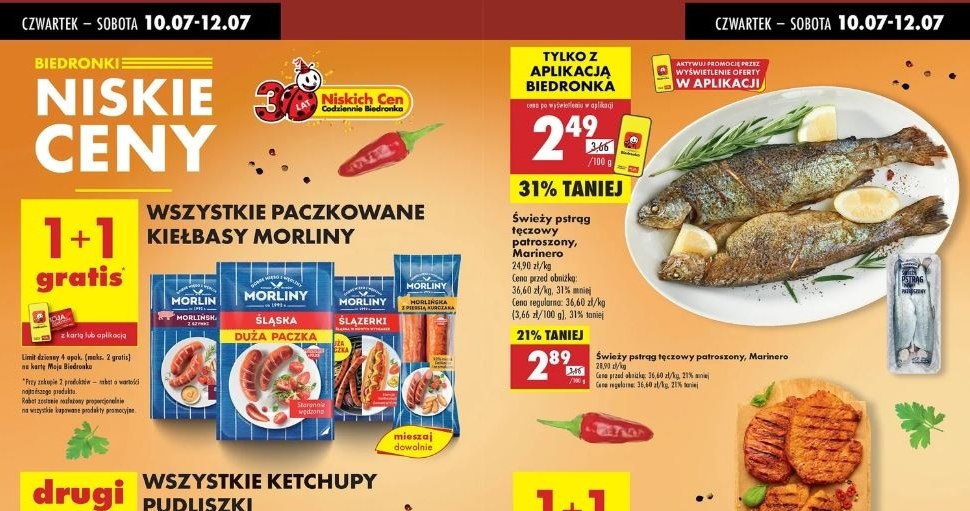 Biedronka oferuje gratisowe produkty! /Biedronka /INTERIA.PL