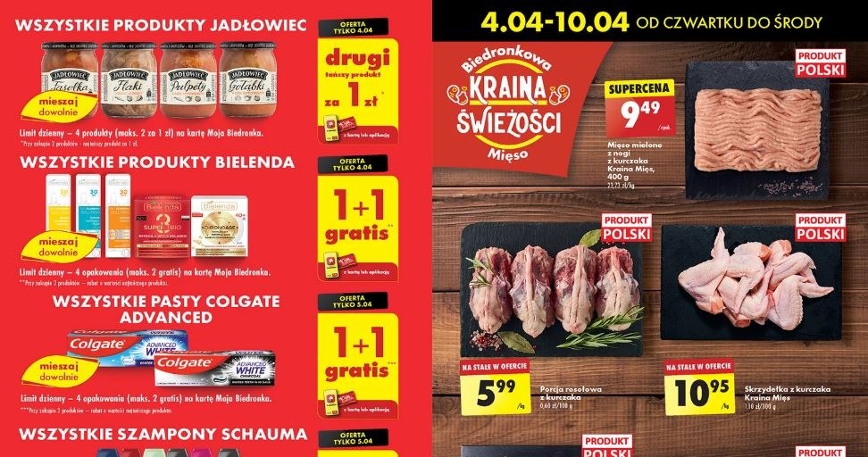 Biedronka oferuje gratisowe promocje! /Biedronka /INTERIA.PL