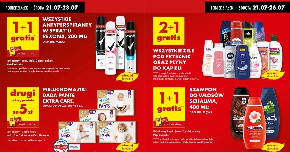 Biedronka oferuje gratisowe promocje! /Biedronka /INTERIA.PL