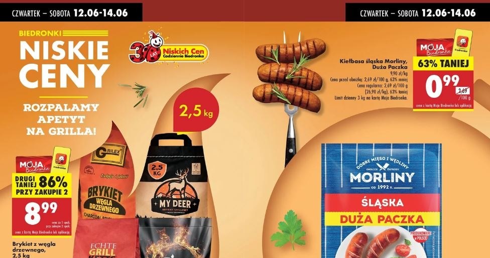 Biedronka oferuje grillowe promocje! /Biedronka /INTERIA.PL