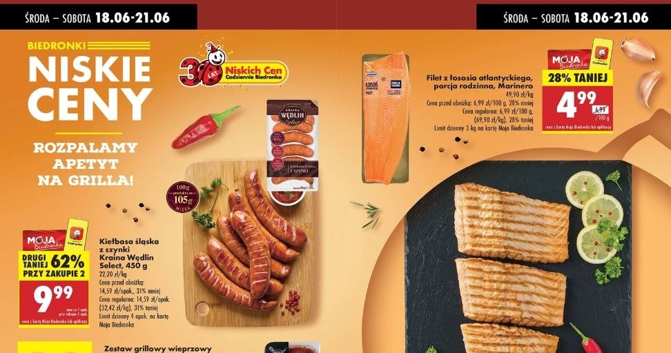 Biedronka oferuje grillowe promocje! /Biedronka /INTERIA.PL