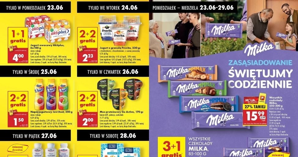 Biedronka oferuje hitowe promocje! /Biedronka /INTERIA.PL