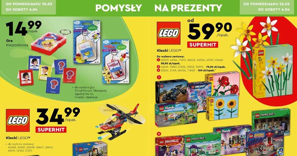 Biedronka oferuje klocki Lego w niskich cenach! /Biedronka /INTERIA.PL