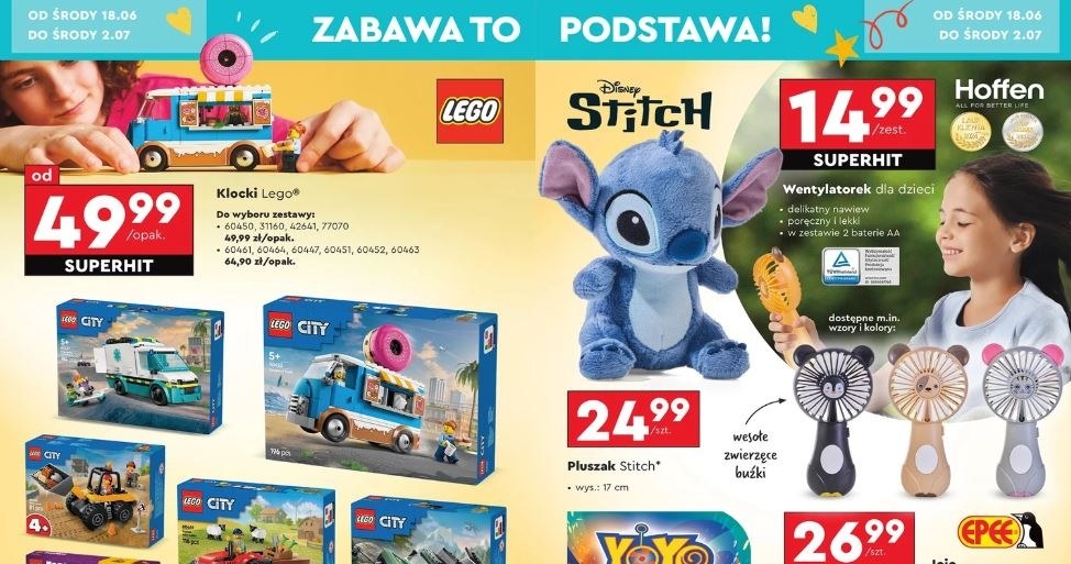 Biedronka oferuje klocki LEGO! /Biedronka /INTERIA.PL