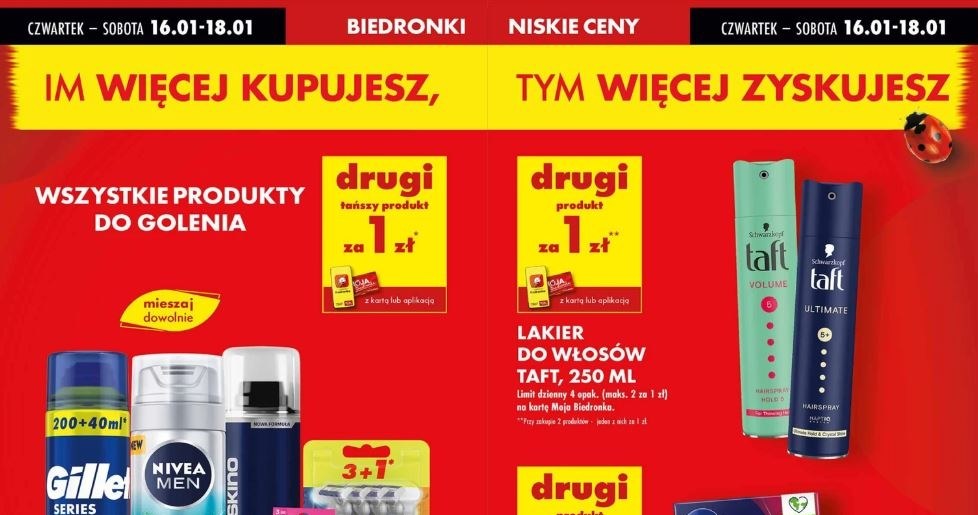 Biedronka oferuje kosmetyki za 1 zł! /Biedronka /INTERIA.PL