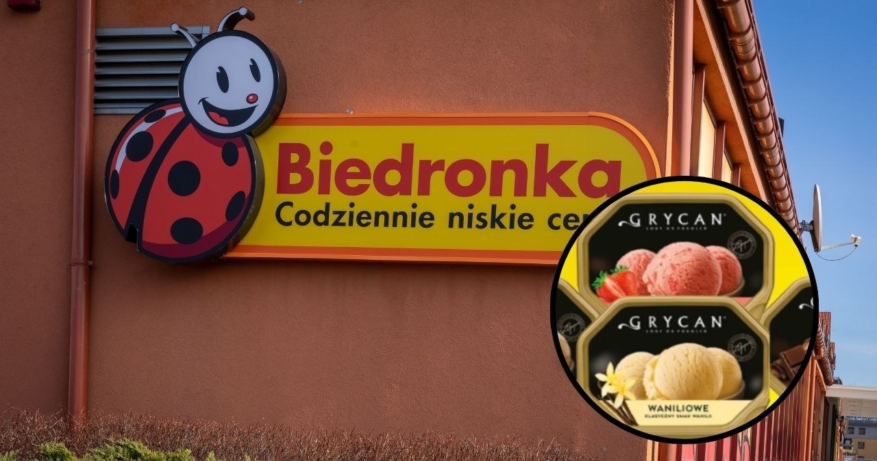 Biedronka oferuje lody Grycan za darmo! /adobestock/Biedronka /INTERIA.PL