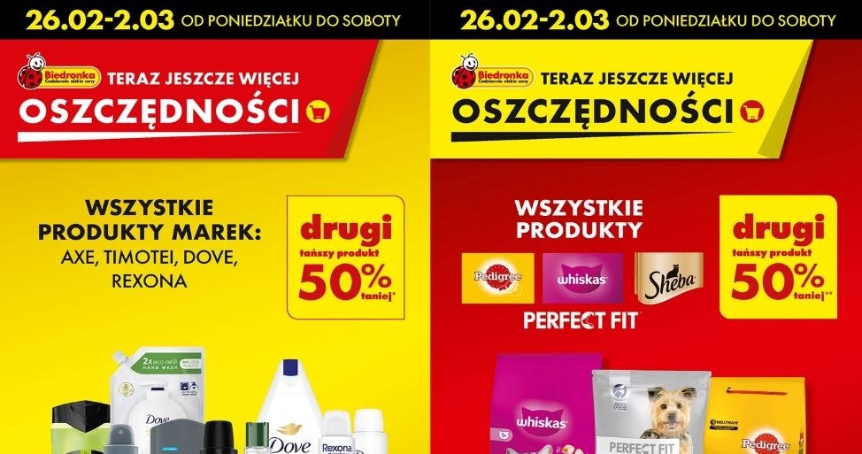 Biedronka oferuje markowe kosmetyki o 50% taniej! /Biedronka /INTERIA.PL