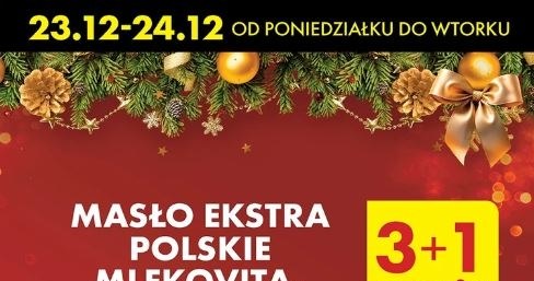 Biedronka oferuje masło w gratisie! /Biedronka /INTERIA.PL