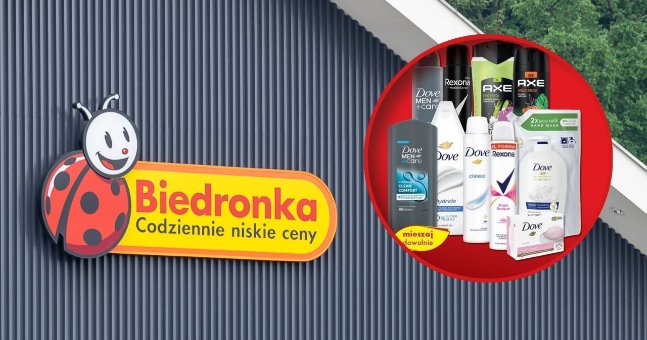 Biedronka oferuje mega promocję na kosmetyki od Dove, Axe i Rexona! Zgarnij je teraz! /adobestock/Biedronka /INTERIA.PL