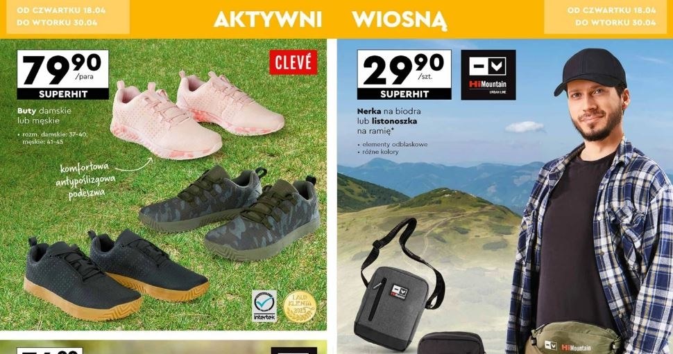 Biedronka oferuje modne buty sportowe w niskiej cenie! /Biedronka /INTERIA.PL