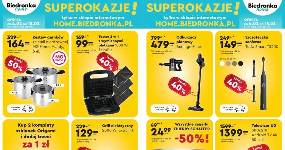 Biedronka oferuje modne zegarki o 50% taniej! /Biedronka /INTERIA.PL