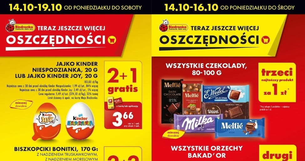 Biedronka oferuje nowe gratisowe promocje! /Biedronka /INTERIA.PL