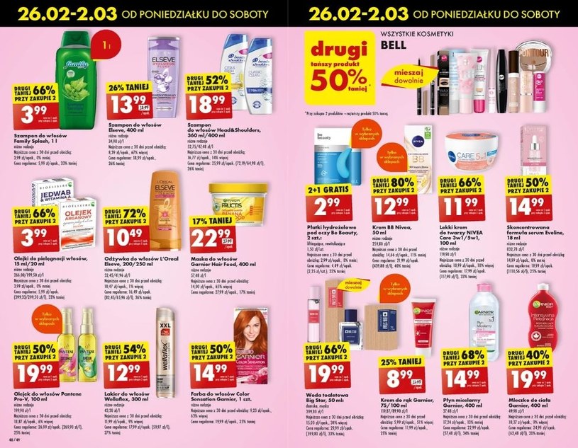 Biedronka oferuje nowe promocje na kosmetyki! /Biedronka /INTERIA.PL