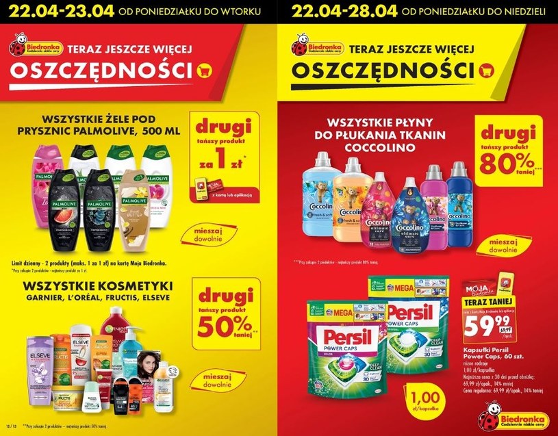 Biedronka oferuje nowe promocje na kosmetyki! /Biedronka /INTERIA.PL