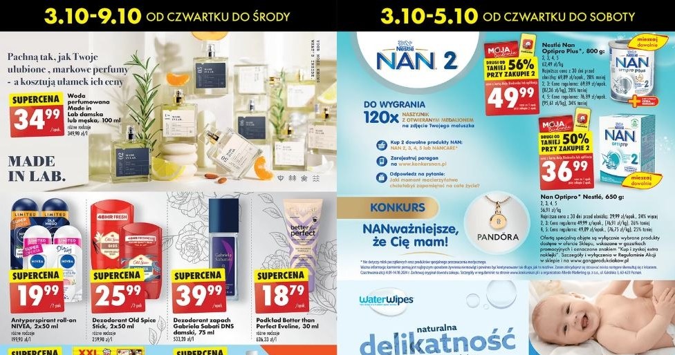 Biedronka oferuje nowe promocje na perfumy! /Biedronka /INTERIA.PL