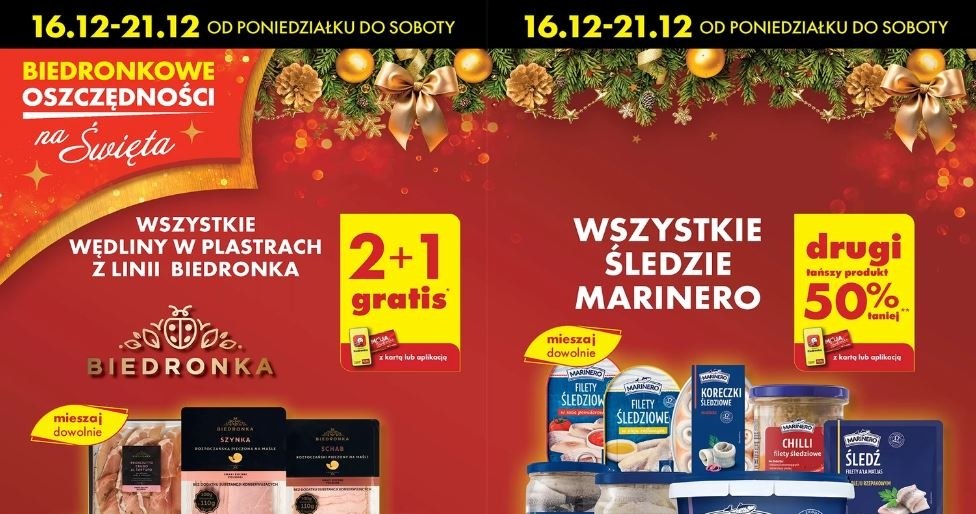 Biedronka oferuje nowe promocje na święta! /Biedronka /INTERIA.PL