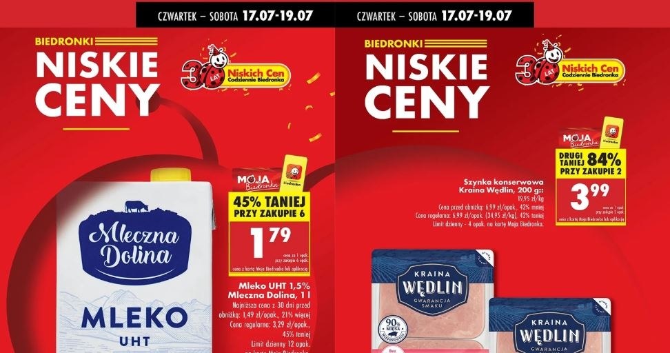 Biedronka oferuje nowe promocje! /Biedronka /INTERIA.PL