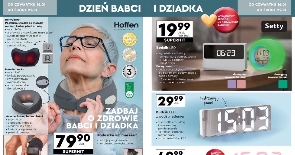 Biedronka oferuje prezenty na Dzień Babci i Dziadka! /Biedronka /INTERIA.PL