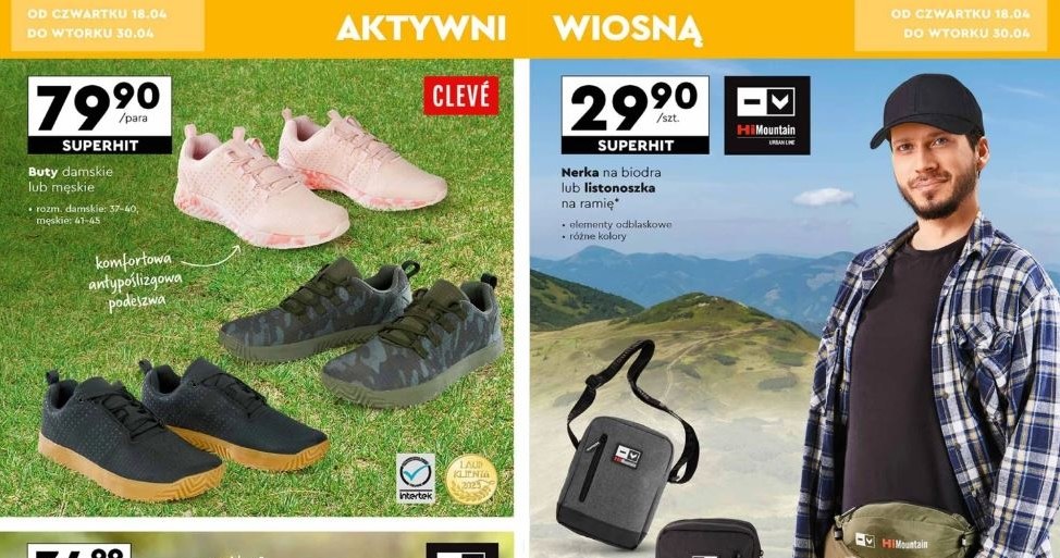 Biedronka oferuje produkty od marki HiMountain! /Biedronka /INTERIA.PL