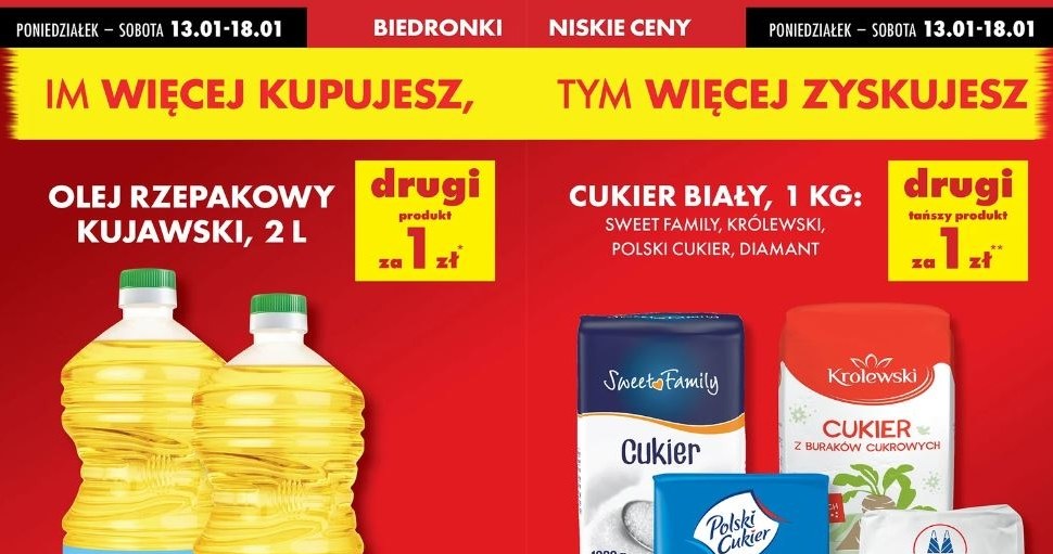 Biedronka oferuje produkty za 1 zł! /Biedronka /INTERIA.PL